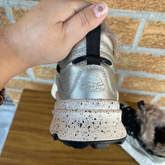 Flower Mountain SILVER MOHICAN SNEAKERS 7.5 - Picture 13 of 16